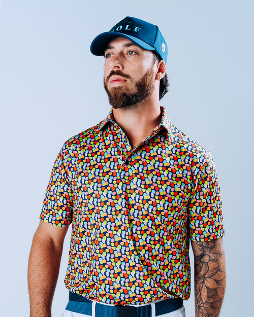 Happy Pebbles Performance Polo