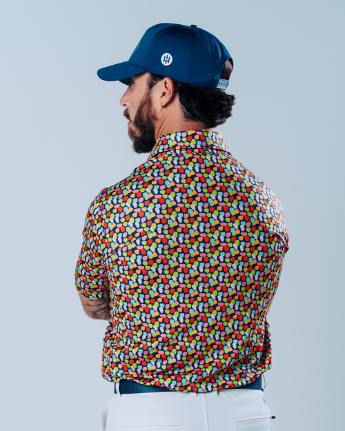 Happy Pebbles Performance Polo