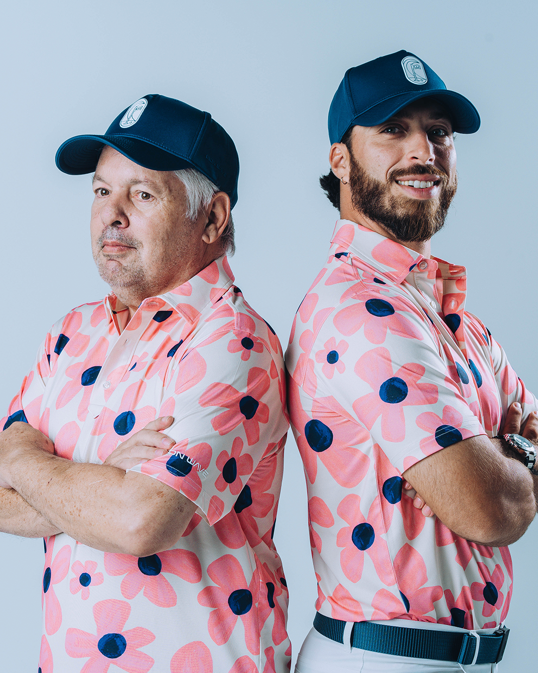 Big Floral Performance Polo