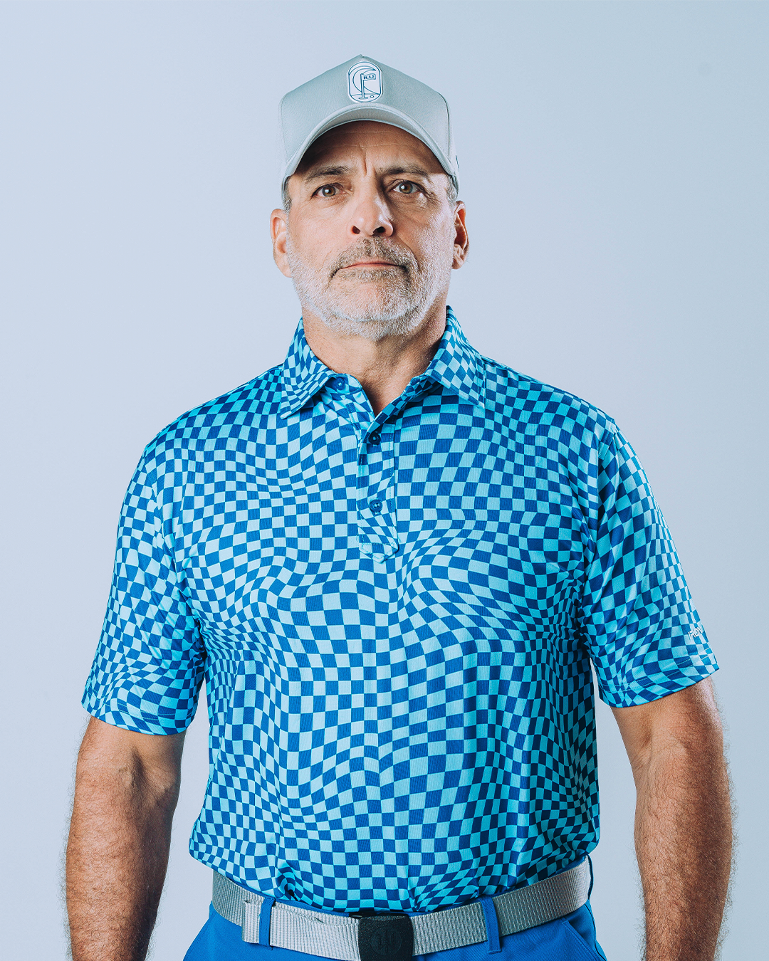 Checkered Performance Polo