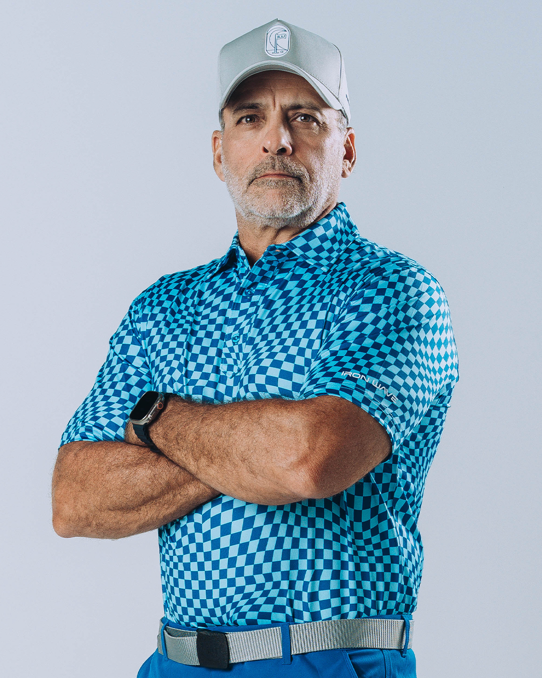 Checkered Performance Polo